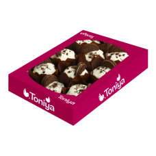 Мафін BLACK&WHITE Пломбір 80г*11шт TM TONIA