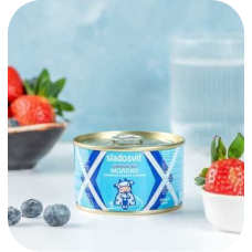 Молоко незбиране згущене з цукром, 8,5%, 200 г 